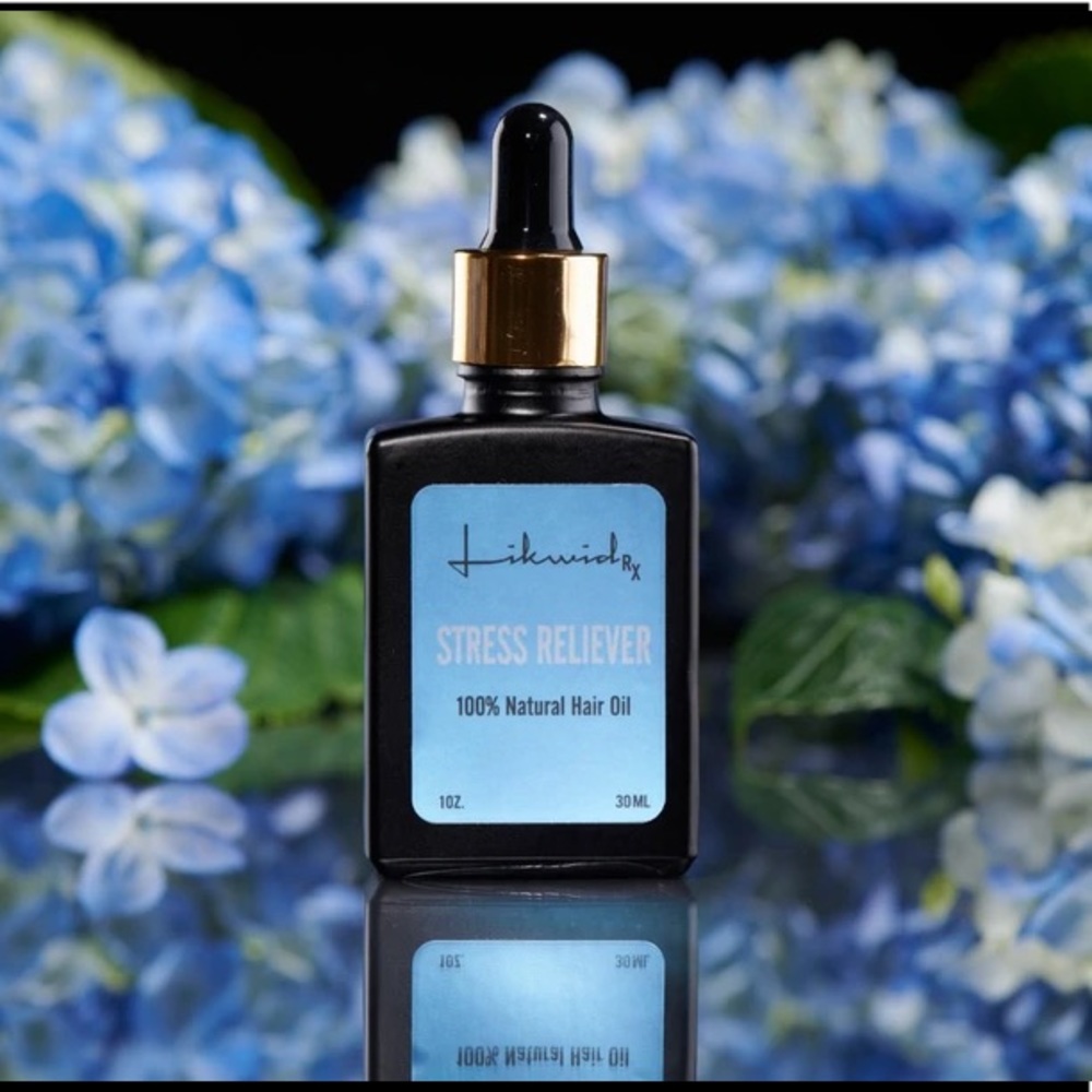 NEW LIKWID RX Stress Reliever Natural Hair Oil